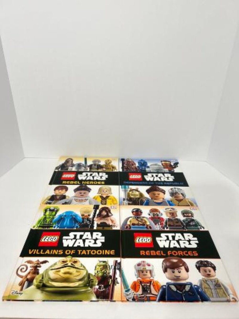 Disney Lego Star Wars Collection - Set of 4 Hardcover Minifigure Books